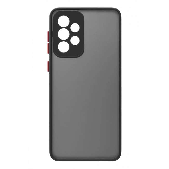Newface Samsung Galaxy A23 4G Kılıf Montreal Silikon Kapak - Siyah
