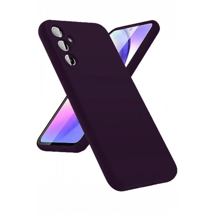 Newface Samsung Galaxy A24 4G Kılıf First Silikon - Mor