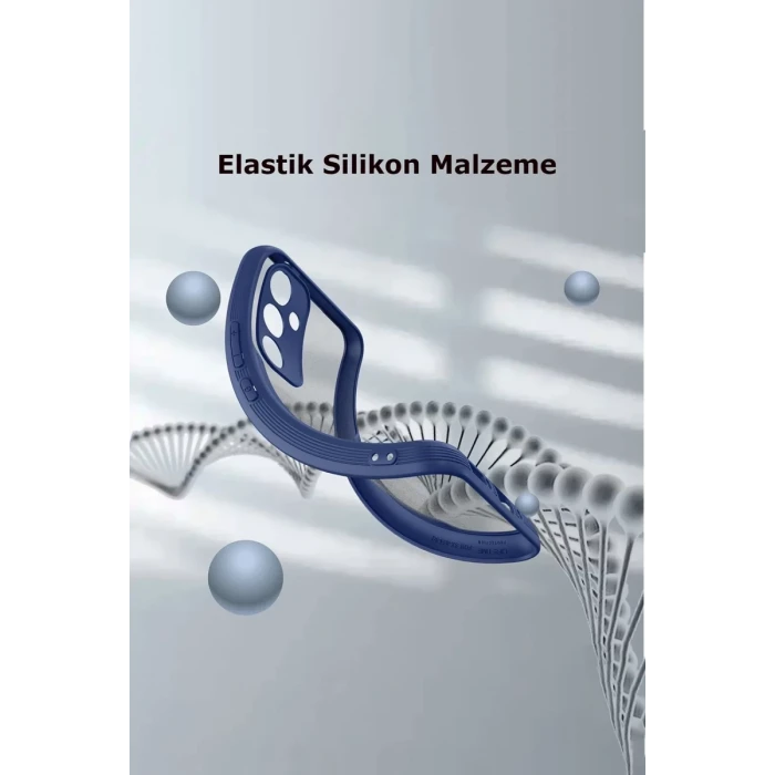 Newface Samsung Galaxy A24 4G Kılıf Platin Silikon - Yeşil