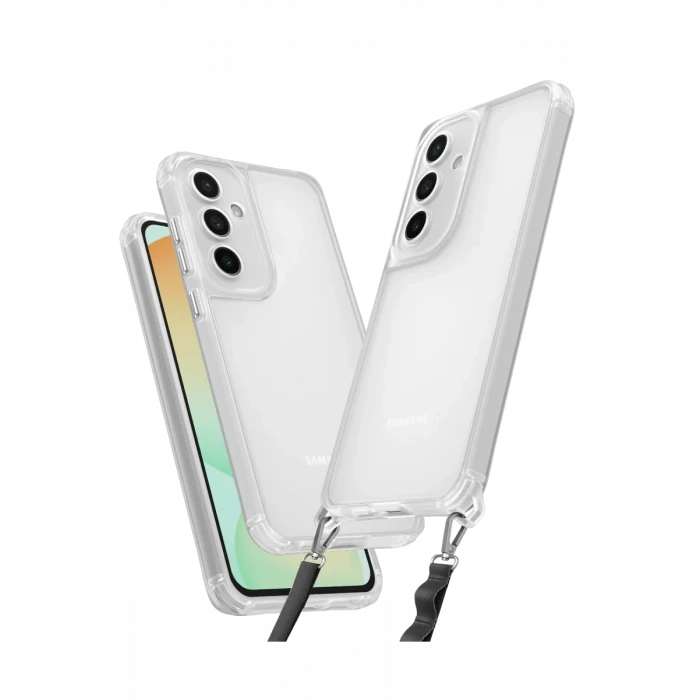Newface Samsung Galaxy A25 5G Kılıf Penta Silikon Kılıf - Şeffaf