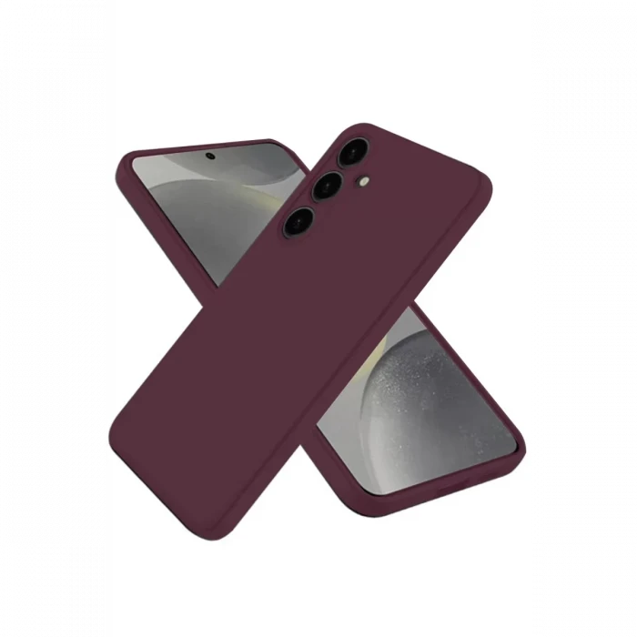 Newface Samsung Galaxy A26 Kılıf First Silikon - Mürdüm