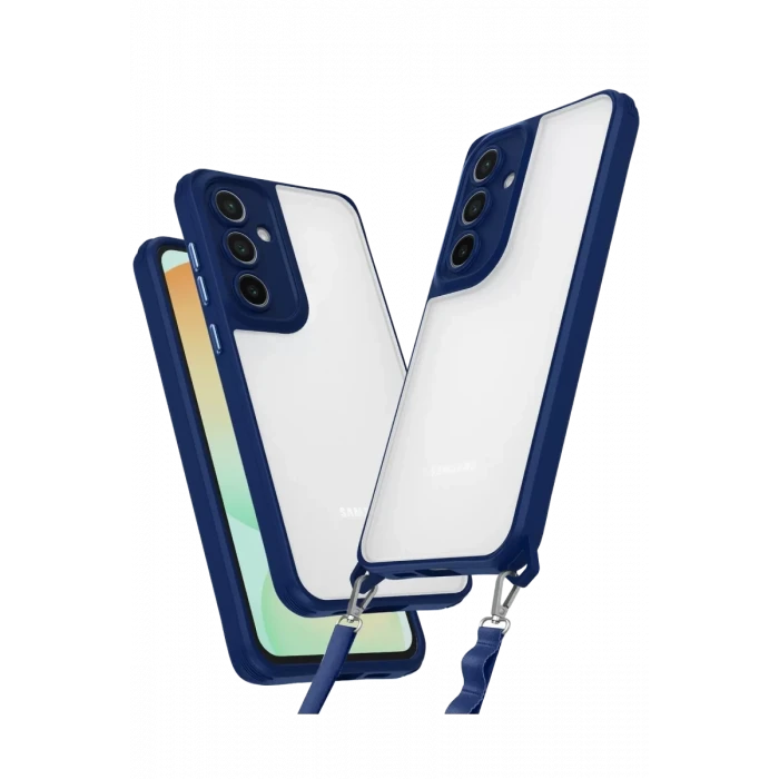 Newface Samsung Galaxy A26 Kılıf Penta Silikon Kılıf - Lacivert