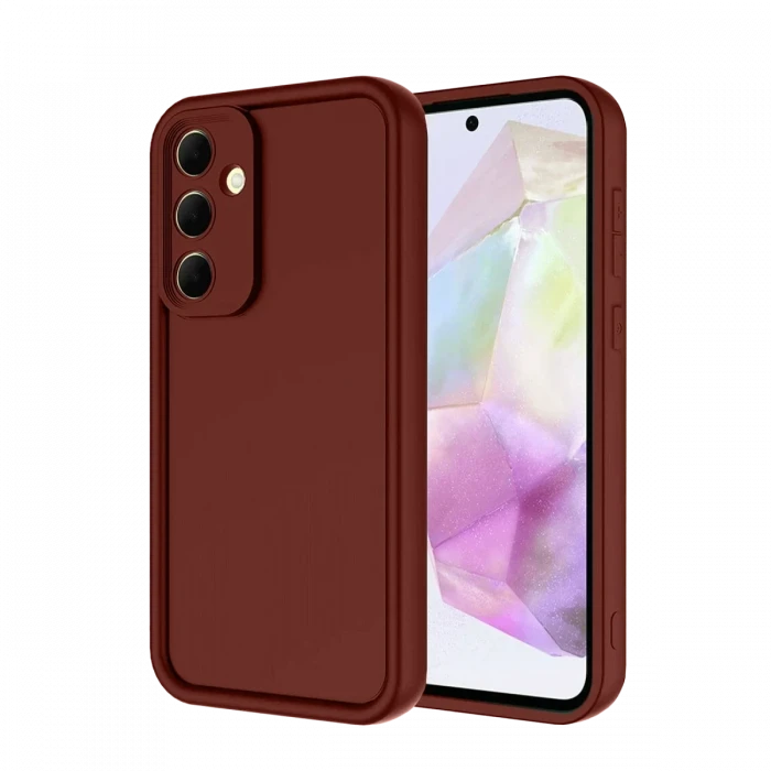 Newface Samsung Galaxy A26 Kılıf Viera Silikon - Bordo