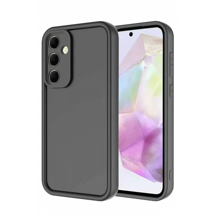 Newface Samsung Galaxy A26 Kılıf Viera Silikon - Gri