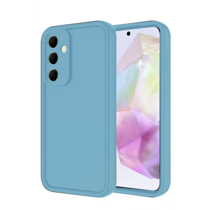 Newface Samsung Galaxy A26 Kılıf Viera Silikon - Mavi