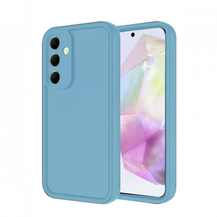 Newface Samsung Galaxy A26 Kılıf Viera Silikon - Mavi