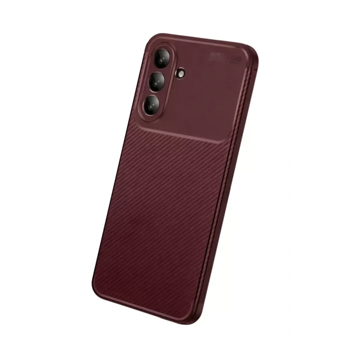 Newface Samsung Galaxy A27 5G Auto Focus Karbon Kapak - Bordo