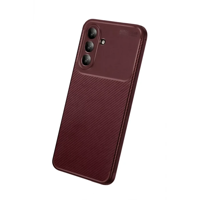 Newface Samsung Galaxy A27 5G Auto Focus Karbon Kapak - Bordo