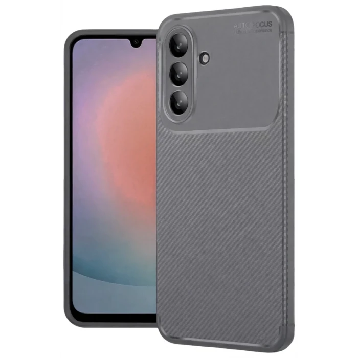 Newface Samsung Galaxy A27 5G Auto Focus Karbon Kapak - Gri