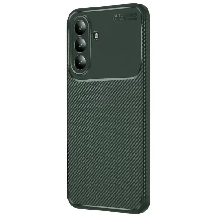 Newface Samsung Galaxy A27 5G Auto Focus Karbon Kapak - Yeşil