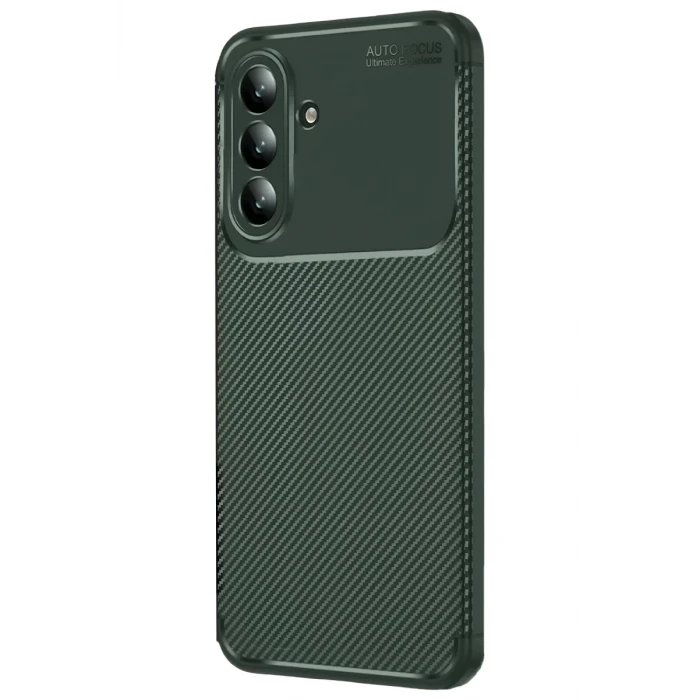 Newface Samsung Galaxy A27 5G Auto Focus Karbon Kapak - Yeşil