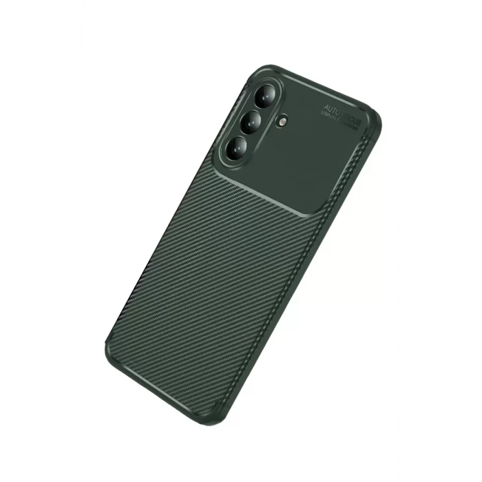 Newface Samsung Galaxy A27 5G Auto Focus Karbon Kapak - Yeşil