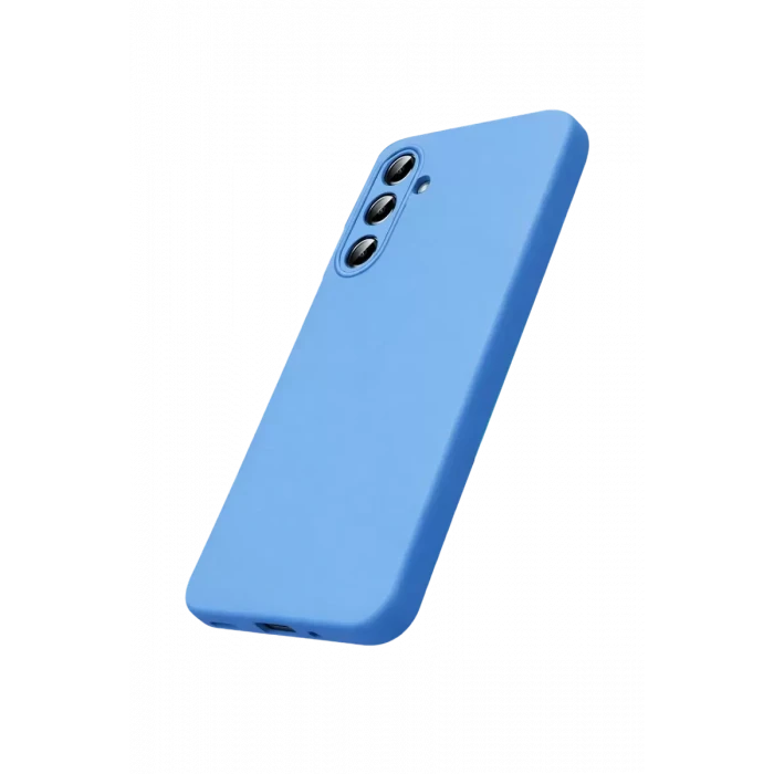 Newface Samsung Galaxy A27 5G Nano içi Kadife Silikon - Mavi