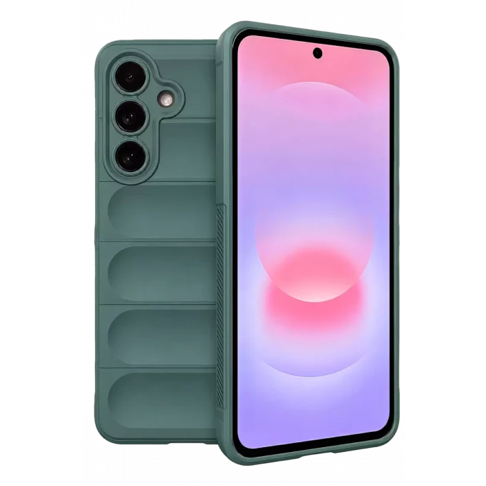 Newface Samsung Galaxy A27 5G Optimum Silikon - Koyu Yeşil