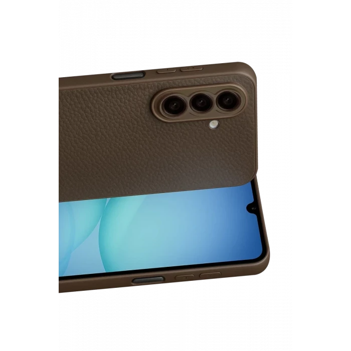 Newface Samsung Galaxy A27 5G Thermax Silikon Kılıf - Kahverengi
