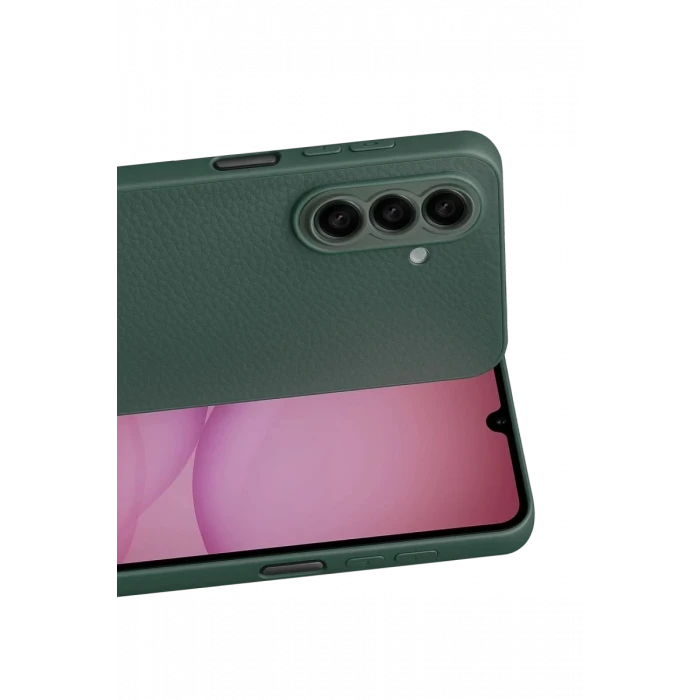 Newface Samsung Galaxy A27 5G Thermax Silikon Kılıf - Koyu Yeşil