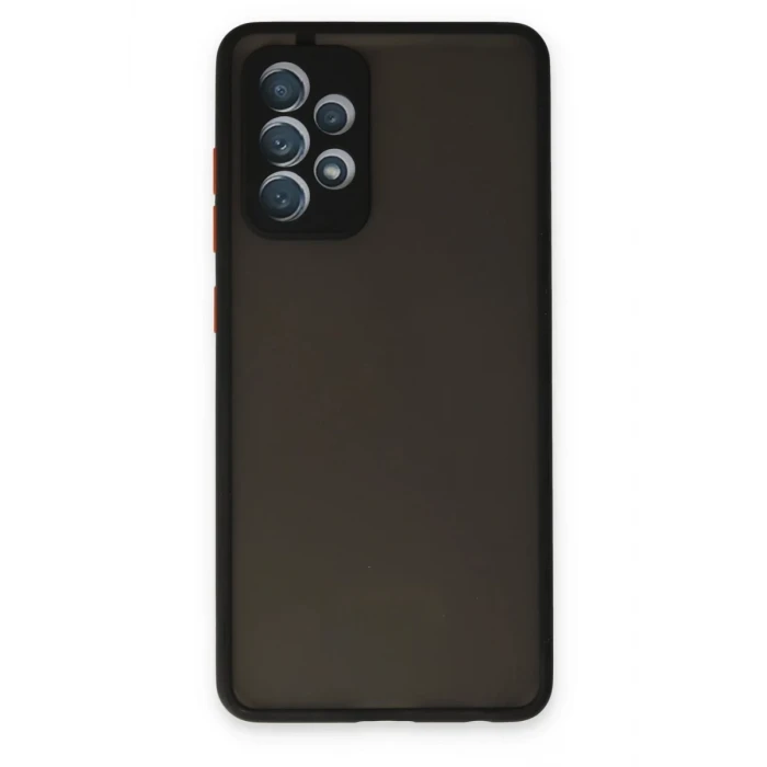 Newface Samsung Galaxy A32 Kılıf Montreal Silikon Kapak - Siyah