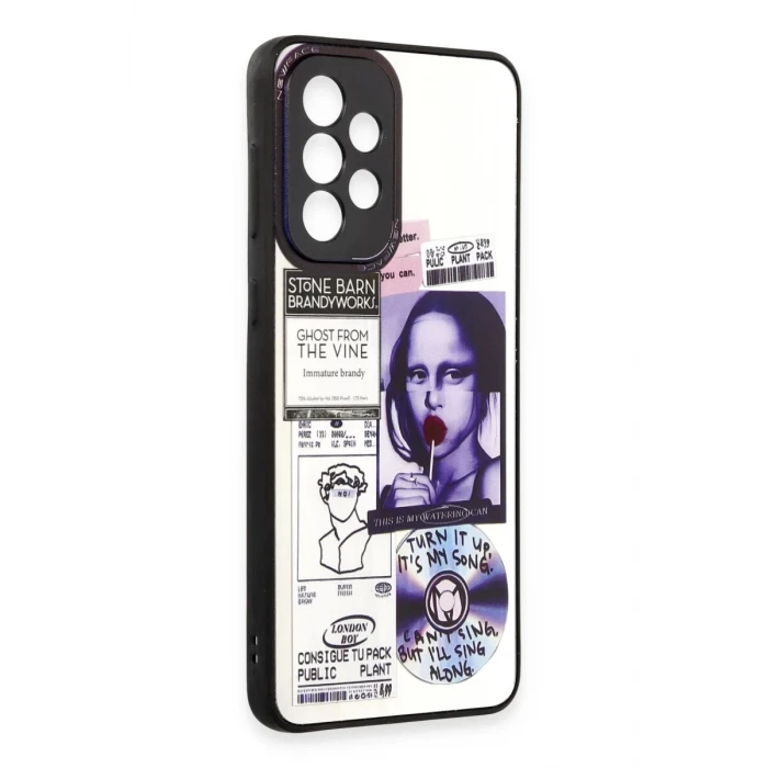 Newface Samsung Galaxy A33 5G Kılıf Mirror Desenli Kapak - Mirror - 2