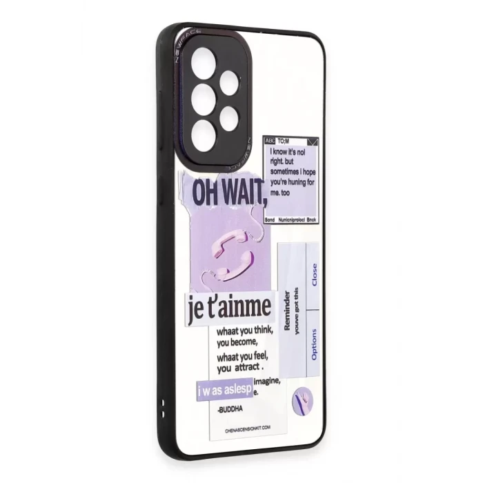 Newface Samsung Galaxy A33 5G Kılıf Mirror Desenli Kapak - Mirror - 4