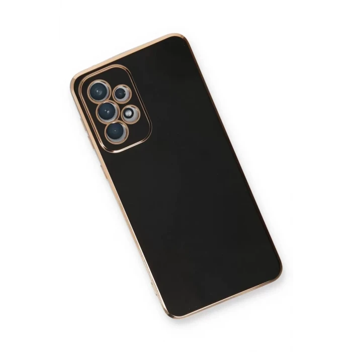 Newface Samsung Galaxy A33 5G Kılıf Volet Silikon - Siyah