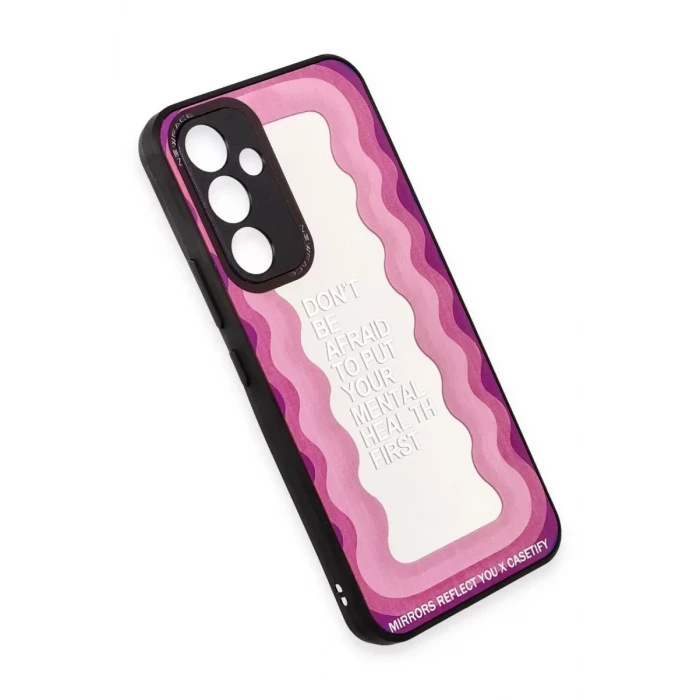Newface Samsung Galaxy A34 5G Kılıf Mirror Desenli Kapak - Mirror - 11