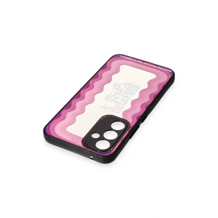 Newface Samsung Galaxy A34 5G Kılıf Mirror Desenli Kapak - Mirror - 11