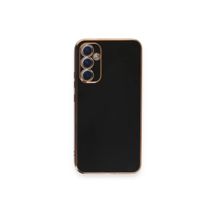 Newface Samsung Galaxy A34 5G Kılıf Volet Silikon - Siyah