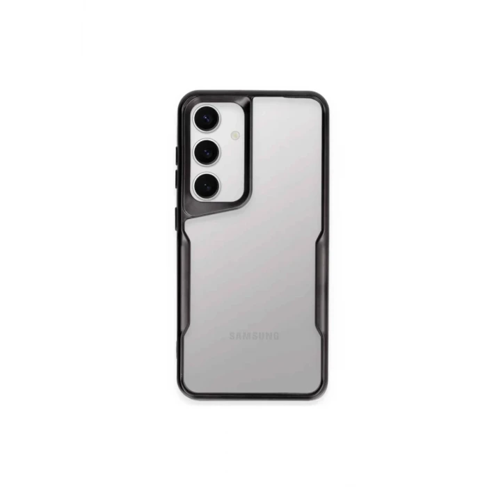 Newface Samsung Galaxy A35 5G Kılıf Boyi Silikon Kapak - Siyah