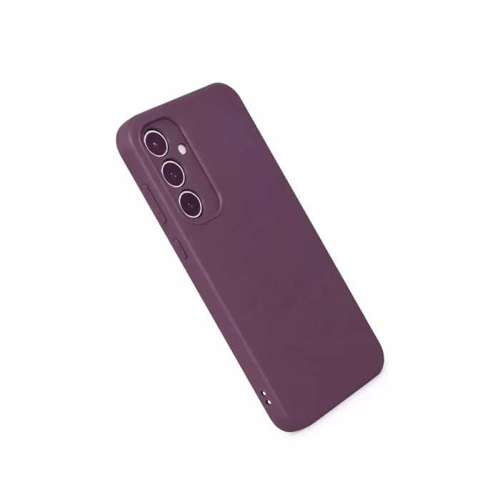 Newface Samsung Galaxy A35 5G Kılıf First Silikon - Mürdüm