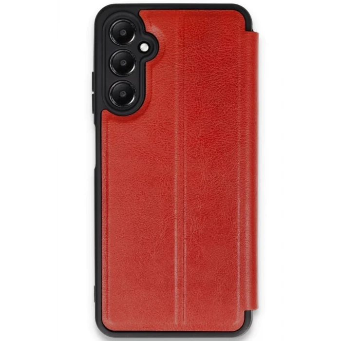 Newface Samsung Galaxy A35 5G Kılıf Flip Cover - Kırmızı