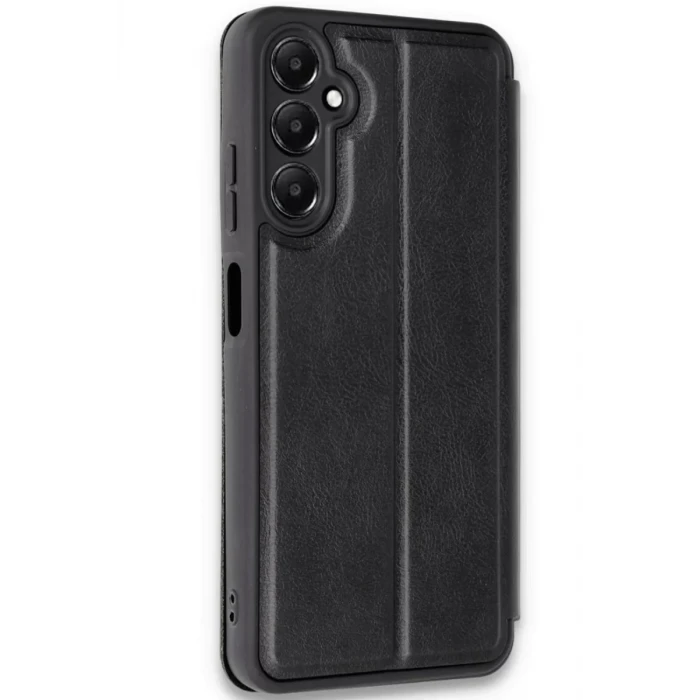 Newface Samsung Galaxy A35 5G Kılıf Flip Cover - Siyah