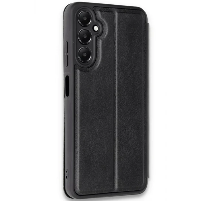 Newface Samsung Galaxy A35 5G Kılıf Flip Cover - Siyah
