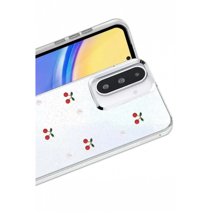 Newface Samsung Galaxy A36 Fiyonk Desenli Kapak - Desen 9