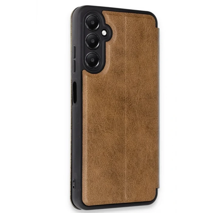 Newface Samsung Galaxy A36 Kılıf Flip Cover - Taba