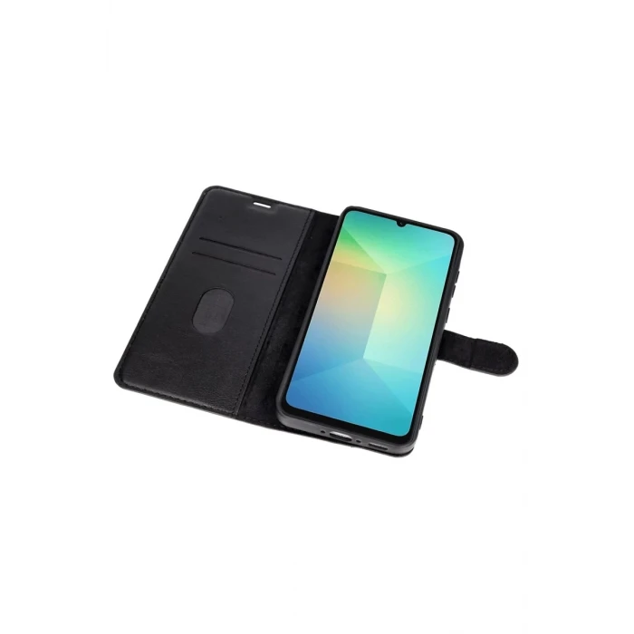 Newface Samsung Galaxy A36 Kılıf Trend S Plus Kapaklı Kılıf - Taba