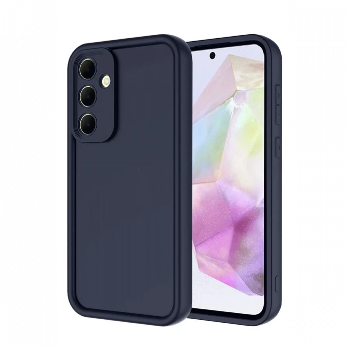 Newface Samsung Galaxy A36 Kılıf Viera Silikon - Lacivert