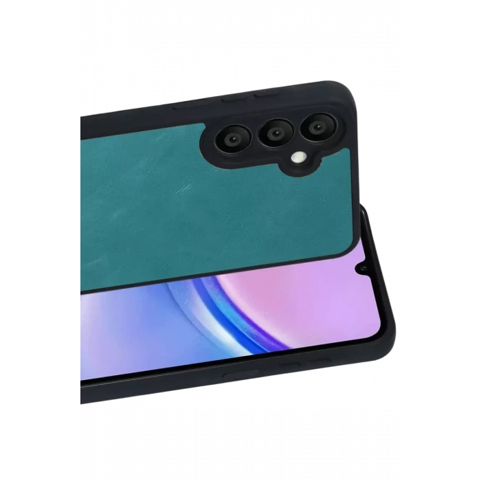 Newface Samsung Galaxy A37 5G Aras Deri Kapak - Açık Yeşil