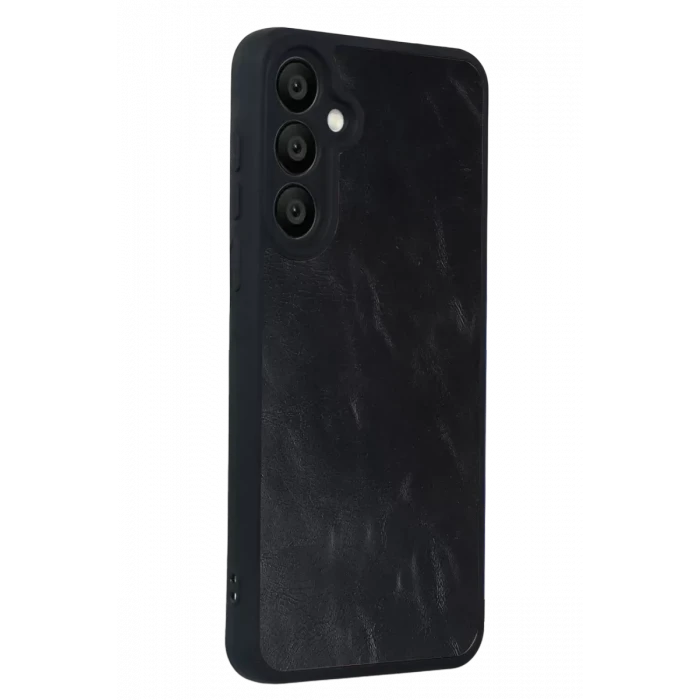 Newface Samsung Galaxy A37 5G Aras Deri Kapak - Siyah