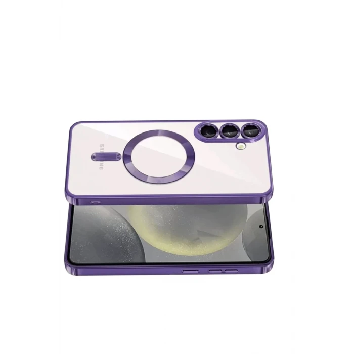 Newface Samsung Galaxy A37 5G Kross Magneticsafe Kapak - Mor