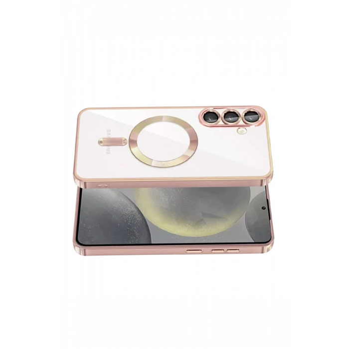 Newface Samsung Galaxy A37 5G Kross Magneticsafe Kapak - Rose