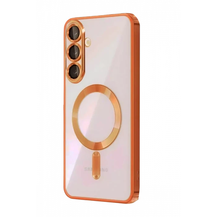 Newface Samsung Galaxy A37 5G Kross Magneticsafe Kapak - Turuncu