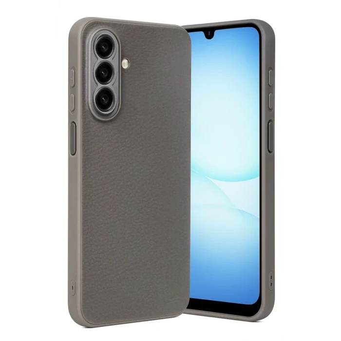 Newface Samsung Galaxy A37 5G Thermax Silikon Kılıf - Gri