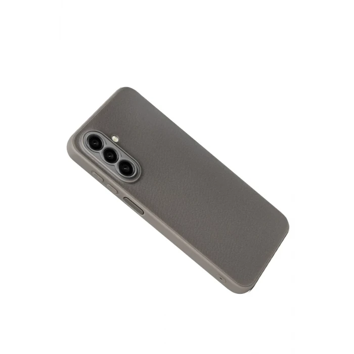 Newface Samsung Galaxy A37 5G Thermax Silikon Kılıf - Gri