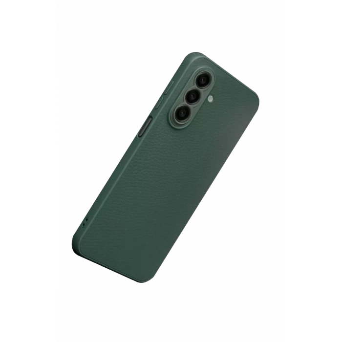 Newface Samsung Galaxy A37 5G Thermax Silikon Kılıf - Koyu Yeşil