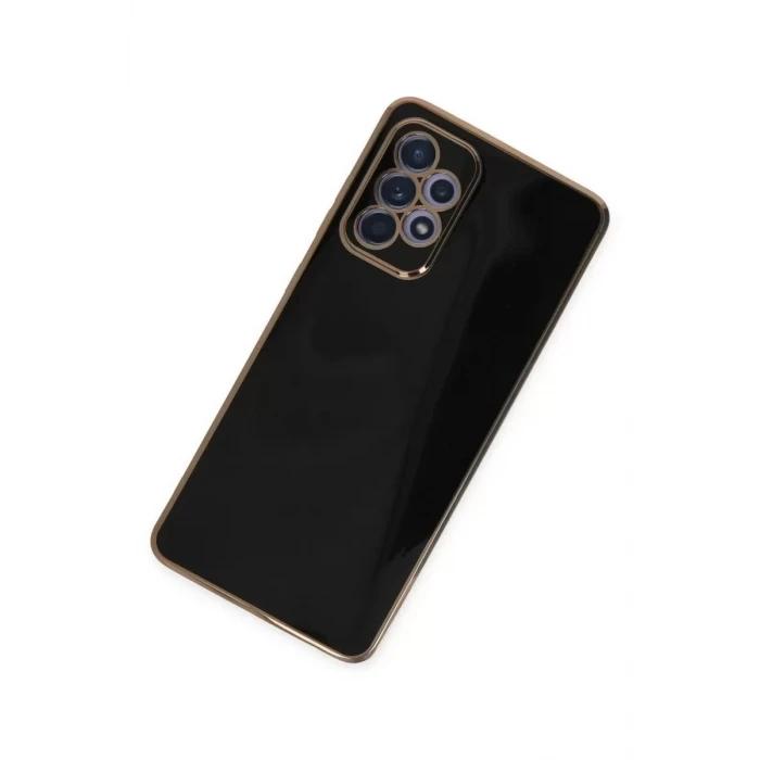 Newface Samsung Galaxy A52 Kılıf Volet Silikon - Siyah