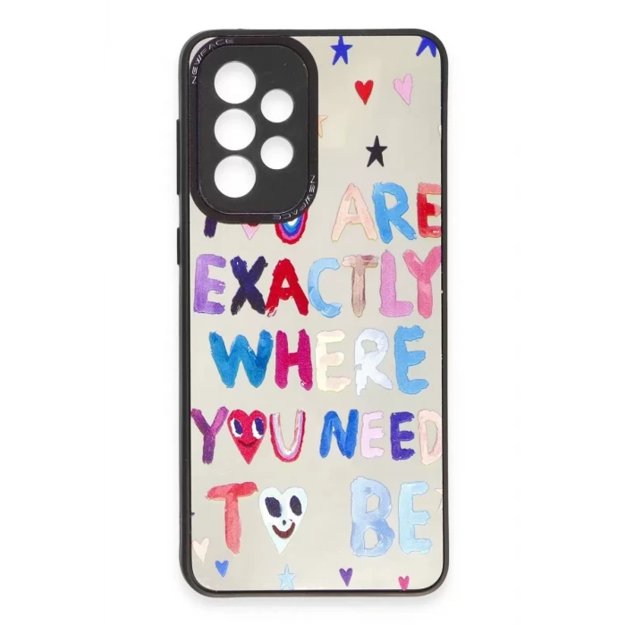 Newface Samsung Galaxy A53 5G Kılıf Mirror Desenli Kapak - Mirror - 10