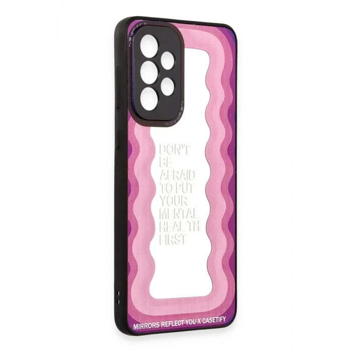 Newface Samsung Galaxy A53 5G Kılıf Mirror Desenli Kapak - Mirror - 11