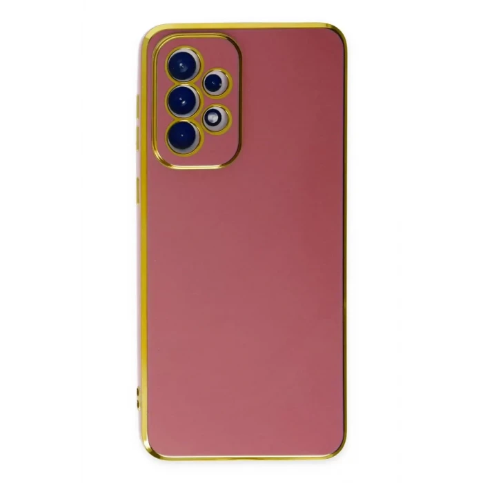 Newface Samsung Galaxy A53 5G Kılıf Volet Silikon - Kırmızı