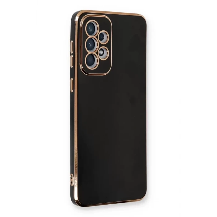 Newface Samsung Galaxy A53 5G Kılıf Volet Silikon - Siyah