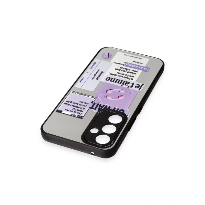 Newface Samsung Galaxy A54 5G Kılıf Mirror Desenli Kapak - Mirror - 4